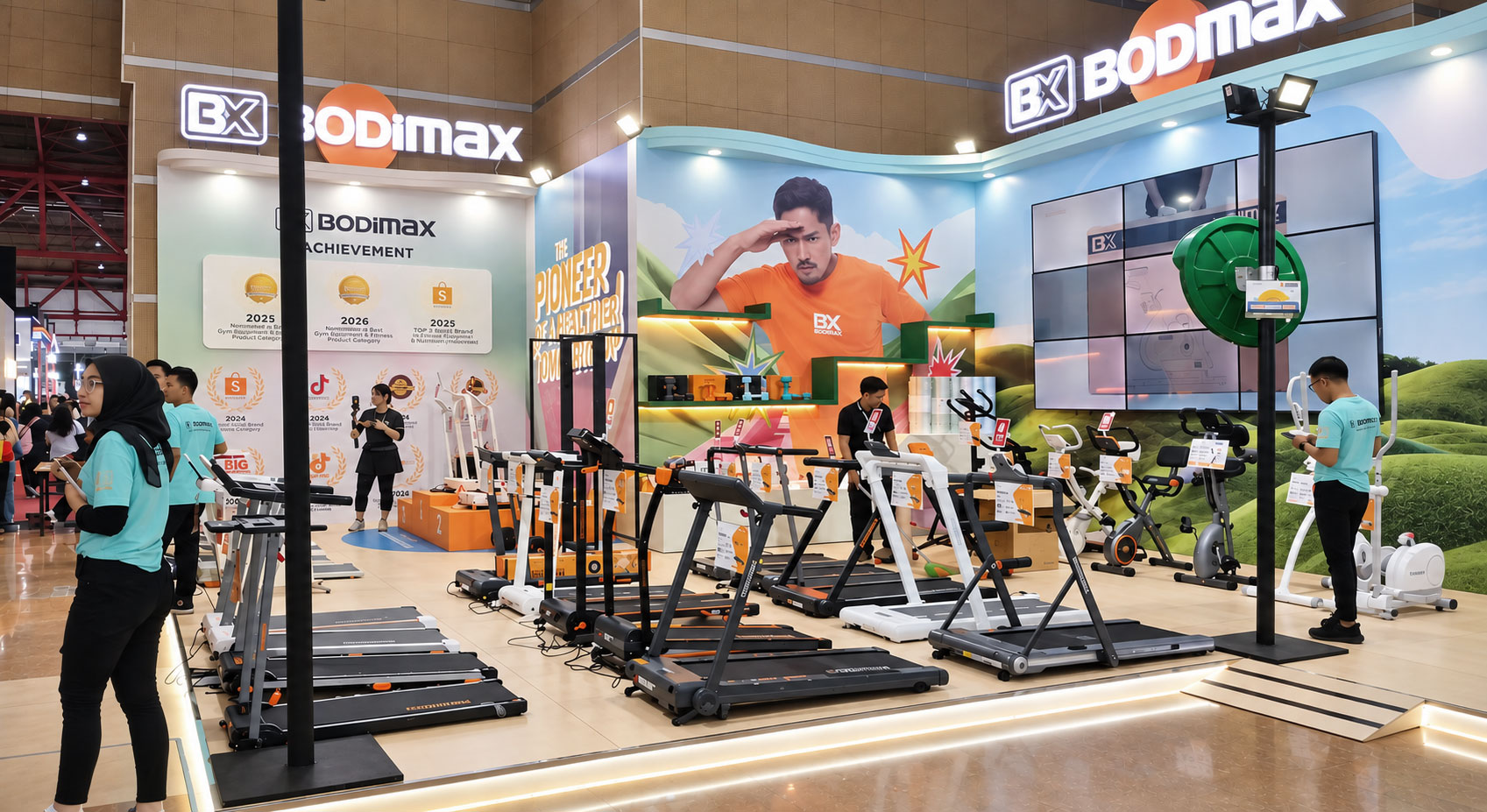 Yexpoindo exhibition project